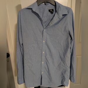 ✨2 For $8✨ Men's Blue Button-Up Shirt